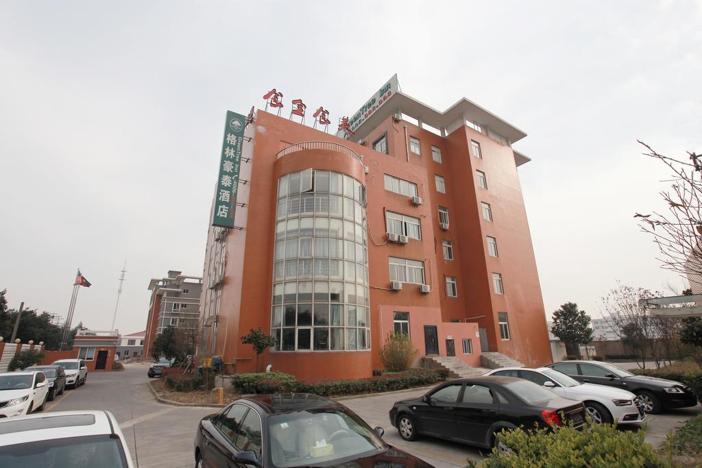 Greentree Inn Jiangsu Changzhou Liyang East Nanhuan Road High Speed Rail Station Business Hotel Dış mekan fotoğraf