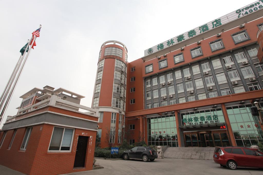 Greentree Inn Jiangsu Changzhou Liyang East Nanhuan Road High Speed Rail Station Business Hotel Dış mekan fotoğraf