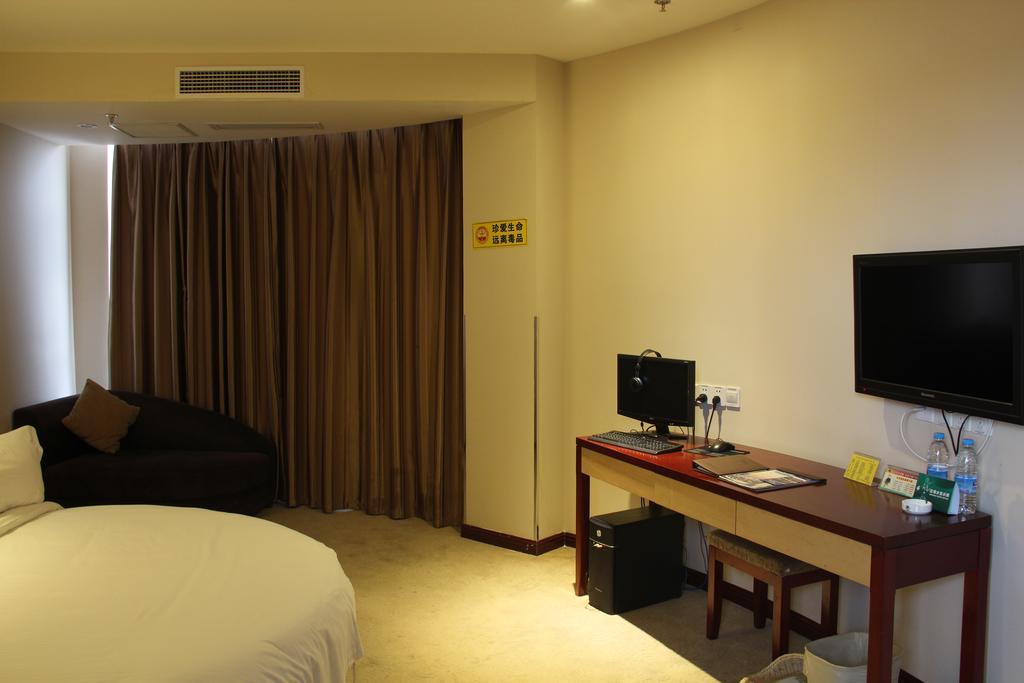 Greentree Inn Jiangsu Changzhou Liyang East Nanhuan Road High Speed Rail Station Business Hotel Oda fotoğraf