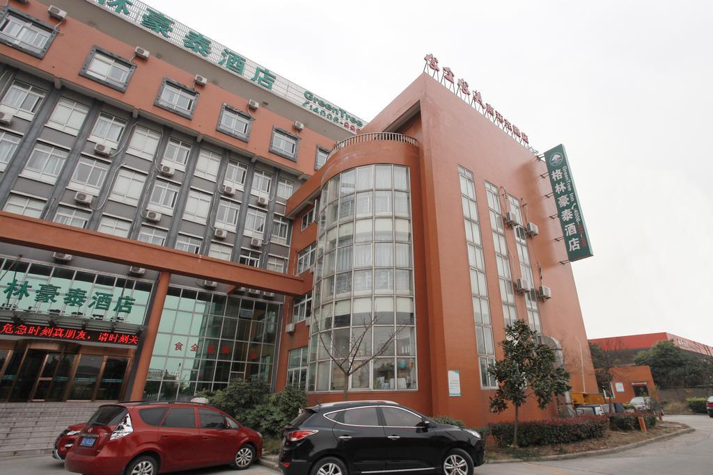 Greentree Inn Jiangsu Changzhou Liyang East Nanhuan Road High Speed Rail Station Business Hotel Dış mekan fotoğraf