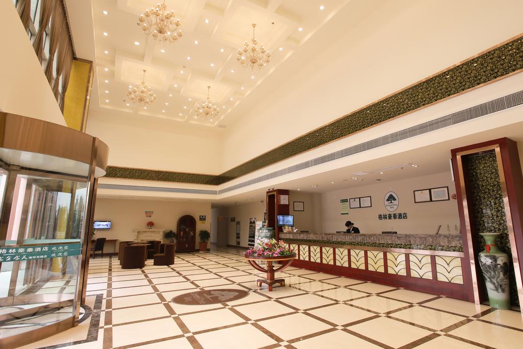Greentree Inn Jiangsu Changzhou Liyang East Nanhuan Road High Speed Rail Station Business Hotel Dış mekan fotoğraf